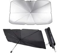 SZFCL Parasole Auto Ombrello per Audi Q3 F3 Q3 Advance/S Line 2018-2024 2025 2026, Parasole Auto Parabrezza Interno, Anti-UV, Pieghevole Parasole per Auto Parabrezza