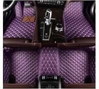 SZFCL Tappetini Auto Personalizzati per Suzuki Jimny 1998-2008 2009 2010 2011 2012 2013 2014 2015 2016 2017 2018, Antiusura Pelle Tappetino Completo Mat Set Auto Pavimento Protezione,Purple