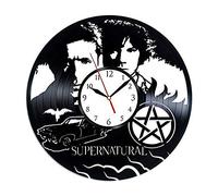 szhao Art Supernatural Orologio da Parete Orologio da Parete con Dischi in Vinile Supernatural Fatto a Mano per Cucina Poster da Parete Unico