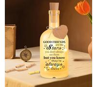 Szhhrxi Luci per bottiglie regalo per amici, luce notturna per amici, decorazione per la casa con sughero, regalo dell'amicizia per Natale, matrimonio, compleanno, andare via, modalità ON/OFF