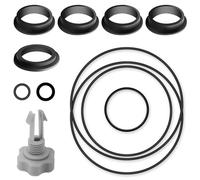 SZHUGEKI 12 Pezzi Pompa per Piscina con Guarnizione di Tenuta, O-Ring, Resistenti allo Strappo, Durevoli, per Sistemi di Filtraggio a Sabbia, per Intex