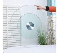 SZITW Piatto Girevole in Vetro temperato Lazy Susan 60/70/80/85/90/100/110/120 cm Piatto da Portata Girevole a 360° per Tavolo da Pranzo Piatto Girevole Rotondo per Tavolo da Pranzo Piatto girevol