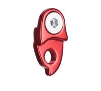 SZKIRNO Estensore per deragliatore posteriore per bicicletta, in alluminio, per bici da strada, MTB, telaio da ciclismo, estensore per bicicletta, 1 pezzo (nuovo rosso)