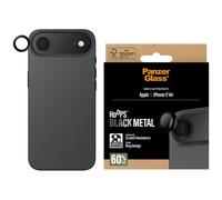 Szkło hartowane na obiektyw PanzerGlass Hoops do iPhone Air czarny