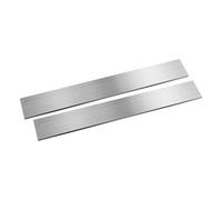 szkoo 2pcs aste piatte in acciaio inossidabile 304, 5 x 40 x 300 mm (TxWxL), finitura spazzolata, strisce in acciaio inossidabile piatto per cucina fai da te artigianato
