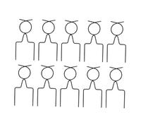 SZLIFE 10 Pezzi di Guida per Tubo da Giardino, Guide per Tubo da Giardino, Supporto per Tubi dell'Acqua ausiliari, Supporto per picchetto in Metallo