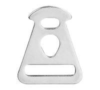 SZLIFE 10 Pezzi di tenditore per Corda da Tenda, Anello di Regolazione Triangolare, Fibbia di Regolazione per Tenda da Campeggio a 3 Fori per Picnic,
