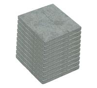 SZLIFE 10x Blocchi di Cemento in Mattoni per Scene, Materiale per la creazione di Modelli di architettura di Montagna tagliabili, Piastrelle per Pavimenti, 6x6 Cm