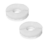SZLIFE 2x Guarnizione per porta autoadesiva, resistente, trasparente, 32,81 piedi, fermaporta per, Larghezza 25 Mm