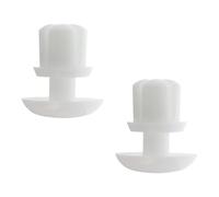 SZLIFE 2x WB03x27704 WB02x10997 Manopola di Blocco per Microonde Accessori per Luci Riparazione Professionale Copertura Guida D'onda per