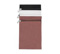 SZLIFE 3 pezzi da cucire nella tasca laterale con cerniera, tasche interne per cappotti, facile installazione, piccolo portafoglio per giacche,