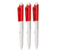 SZLIFE 3X Penna Spray ad Acqua Divertente Penna per scherzi Forniture per la Scuola Trucchi Portatili Multifunzionale per Feste Scrittura, Rosso