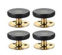 SZLIFE 4x Strumenti anti-vibrazione regolabili per testiera del letto, antiscivolo in lega, robusti per letto, stabilizzatori per eliminare, Da 29 Mm a 35 Mm