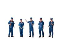 SZLIFE 5X 1/64 Miniature Scene Collection Scenario Dipinto in Piedi All'aperto Piccolo Modello, Style C