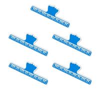 SZLIFE 5x Fermagli per spartiti musicali, fermagli per libri, robusti e pratici, clip per spartiti per chitarra, facile da visualizzare per