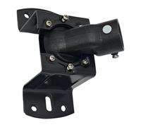 SZLIFE Accessori per staffa di montaggio per ventilatore da soffitto Hardware Staffa per baldacchino nera professionale Kit di montaggio per ventilatore da