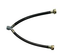 SZLIFE Accessorio connettore a Y per tubo flessibile della lavatrice, splitter da 11,81 pollici per lavatrice a V, raccordo universale da 3/4 di pollice,