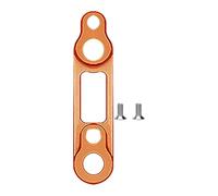 SZLIFE Adattatore per Freni a Disco per Bici da Strada, sostituisce, Adattatore convertitore per Montaggio Pinza Freno a Disco, equipaggiamento per, Oro 5.2x1.2x1cm