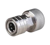 SZLIFE Adattatore per idropulitrice da 3/4" GHT a 1/4" Quick Connect in Acciaio Inossidabile per convertire Il Tubo dell'Acqua in connettore