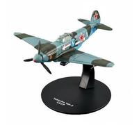 SZLIFE Aircraft Figurine Fedele Aereo da Modello Ornamentale con Superfici Realistiche Design Ispirato Alla Ideale per Appassionati di Aviazione Arredamento Tematico, Yak-3