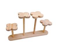 SZLIFE Alzate espositive in Legno, Supporto da Tavolo per Piante, scaffale Decorativo Multiuso per Piante, Candele e Accessori per profumi, 4 Strati