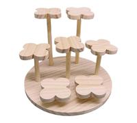 SZLIFE Alzate espositive in Legno, Supporto da Tavolo per Piante, scaffale Decorativo Multiuso per Piante, Candele e Accessori per profumi, 7 Strati