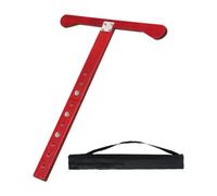 SZLIFE Ancoraggio per puntale del violoncello Supporto per puntale del violoncello Supporto antiscivolo professionale Protezione portatile per pavimento per, Rosso