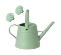 SZLIFE Annaffiatoio da 3,8 Litri con 2 beccucci Rimovibili, Leggero, Decorativo, Multiuso, per Piante da Esterno, casa, Fiori, Grande annaffiatoio, Verde