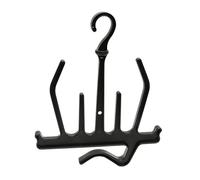 SZLIFE Appendiabiti per Immersioni con Supporto per Muta Stivali Pinne Guanti in PP Resistente Funzione Drenaggio E Asciugatura Adatto per Attrezzature, Nero