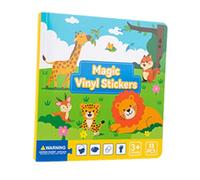 SZLIFE Appiassi per Bambini Libro educativo precoce, Ragazze da Regalo, Strumento di apprendimento interattivo, Libri di Giocattoli tranquilli per la casa, Scena Animale