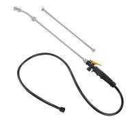 SZLIFE Bacchetta di spruzzatura di Ricambio con ugello Regolabile, Robusta Lancia di spruzzatura con Tubo Flessibile da 1,1 m per irrigazione di, 112cm