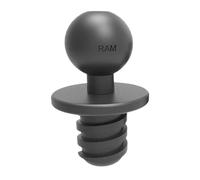 SZLIFE Base di Montaggio Solo per Accessori da Kayak, Filettatura da 1,5", Adattatore a Testa Sferica, Base di Montaggio a Testa Sferica