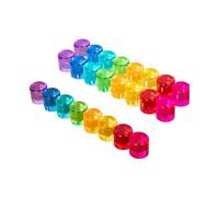 SZLIFE Blocchi impilabili in Acrilico Gem, Cilindro educativo per Lo Sviluppo, impilabile Arcobaleno, Traslucido, per Bambini, Ragazzi e Ragazze, Regalo di