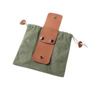 SZLIFE Borsa da foraggiamento pieghevole con sacca per utensili a sospensione con coulsina per la raccolta della frutta per foglie di pietra da, Verde