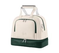 SZLIFE Borsa da golf con manico, borsa da palestra, capacità, tracolla regolabile, borsone portatile, per sport, uomini, donne, viaggi, Verde