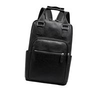 SZLIFE Borsa per bacchetta in cuoio pura di baracca business zaino tamburo sacca per mazzuola per laptop ispessita per il amanti del, Nero