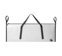 SZLIFE Borsa Termica per Pesci catturati, Grande, per Mantenere freschi i Pesci, con Maniglia di Facile Presa, Borsa per pesare i Pesci Durante i tornei, Bianco