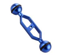 SZLIFE Braccio di Estensione subacqueo per Immersione, Portatile, Resistente all'Usura, Robusto Collegamento in Metallo, Braccio a Doppia Sfera per, Blu