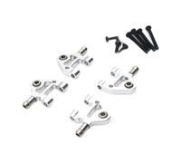 SZLIFE Braccio oscillante Posteriore Inferiore di Ricambio per 1/28, Robusto, Fisso, Facile da installare, Accessorio per Auto RC per P929 K989 K979, Argento