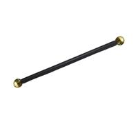 SZLIFE Braccio Trasversale per lampione da Esterno, Braccio Trasversale per palo della Luce Stradale, lampione Decorativo a Bandiera Facile da installare per, Palla d'oro da 41 Cm