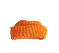 SZLIFE Cappello per Bambola Cappello Mini Accessorio Moda Bambole con Bordo Risvoltabile Tessuto Morbido Adatto a Abbinamenti Guardaroba Fotografiche , Arancione