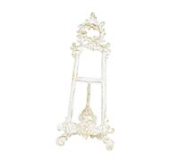 SZLIFE Cavalletto - Espositore, Organizzatore, Libreria Decorativa, Supporto Da Banco O Da Mobile, Supporto per Foto, Piano Cottura, Bianco