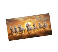 SZLIFE Cavalli che corrono, dipinti, immagini di cavalli, poster da appendere senza cornice, ornamento, opera d'arte decorativa moderna, arte, Style B 100x50cm