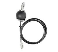 SZLIFE Cavo di Prolunga per Puleggia in Acciaio per Fitness con Attacco da 6 Mm, Portatile E Versatile, per Impieghi Gravosi, 7 Metri