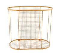 SZLIFE Cesto portaoggetti per Attrezzi da Allenamento, Organizer per Palestra, Pratico e Robusto Supporto per Tappetino da per Rullo di Schiuma, Oro