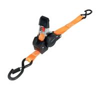 SZLIFE Cinghie di fissaggio a cricchetto retrattili, autoserranti, versatili, in poliestere resistente per il fissaggio professionale del carico, 2.5 Cm X 3 Metri