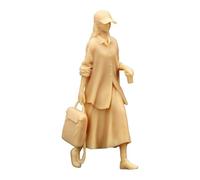 SZLIFE Collezione di Miniature di Ragazze in 1:64 in Resina, Personaggi in Miniatura realistici per Accessori di Fotografia, Diorama, Layout, Non Verniciato