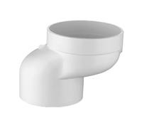 SZLIFE Connettore per Sedile WC, Ricambio per Sanitari, Accessorio per WC Offset per Riparazione di sistemi di Scarico, 17x11.4 Cm