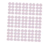 SZLIFE Coperchio microfono e getta da 120 pezzi, copertura per scudo per parabrezza microfono portatile, copertura monouso per scudo monouso, Rosso E Bianco