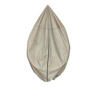 SZLIFE Copertura per Sedia sospesa, Protezione Solare, Robusta, da Giardino, Cortile, Multifunzionale, per Esterni, Resistente, Impermeabile, Diametro Oro 147cm